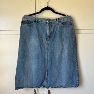 Gap Jean Skirt, size 14